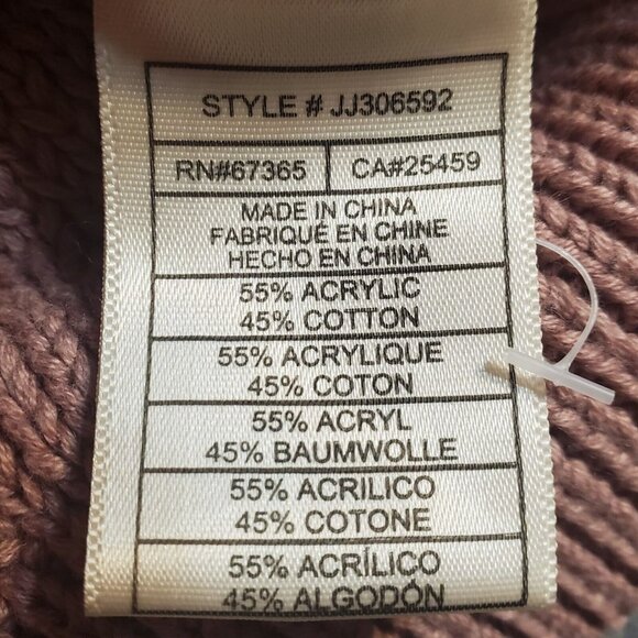 Jack by BB Dakota Sweater Sz Small Womens Pink With Button Designs - Picture 8 of 11